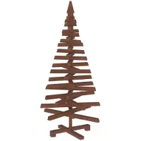 Syfax Holz Weihnachtsbaum KOTKA 120 cm Massives Kiefernholz