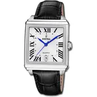 Festina Trend Herren Fashion Armbanduhr Leder schwarz D3UF20681/1