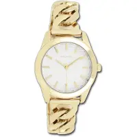 Oozoo Timepieces Damenuhr Quarzuhr Analog mit Metallarmband gold D3UOC11419