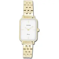 Oozoo Vintage Series Damenuhr Quarzuhr mit Metallarmband gold D3UOC20418