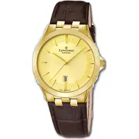 Candino Classic Damen Uhr C4546/2 Analog Quarz Armbanduhr Leder braun D3UC4546/2