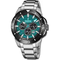 Festina Chrono Bike Herren Sport Armbanduhr Edelstahl silber D3UF20641/3