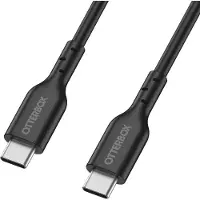 Otterbox USB-Kabel "Standard USB-C zu USB-C PD-Kabel 2m", schwarz, 200cmcm, Kabel, USB-Kabel