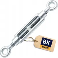 Bkshop Spannschloss M8 DIN1480 Auge-Auge 8x110mm Seilnetzspanner