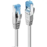 Lindy 47616, 5 m, Cat6a, U/UTP (UTP), RJ-45, RJ-45, Grau
