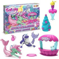 GALUPY Adventskalender undefined Kinder Meerjungfrau und Einhorn Spielzeug für Mädchen Mermaid