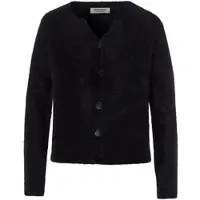 Peter Hahn Strickjacke aus 100% Kaschmir schwarz