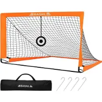 Merkloos Fußballtor Fußballnetz Klappbar - 120 x 90 x 90 cm - 1 Set - Für Garten und Strand