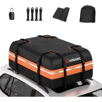 Merkloos Dachbox Dachkoffer Dachtasche - 425 Liter - 1000D PVC - Wasserdicht - Mit Schloss und Antirutschmatte