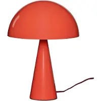 Hubsch Mush Tischleuchte Mini leuchtend rot