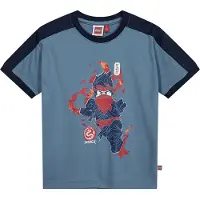 Lego Wear kidswear LWTAJ 710 - T-shirt Short Sleeve dusty blue (522) 122