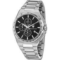 Maserati Herrenuhr Traguardo Chrono Edelstahl schwarz UMAR8873612050 D3UMAR8873653004