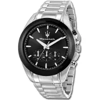 Maserati Herrenuhr Traguardo Chrono Edelstahl schwarz UMAR8873612050 D3UMAR8873612066