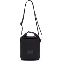 Unyqoos Kleine Crossbody-Umhängetasche Rue für Damen & Herren – stylische Schultertasche mit Rollfunktion, Innen-Reißverschlussfach, Rückfach, 16,5×34×10,5 cm, 240 g