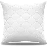 Unyqoos Mikrofaser-Kopfkissen 80 x 80 cm – nachfüllbar (Reißverschluss), Einzelkissen, schadstofffrei, allergikerfreundlich, produziert in der EU