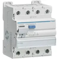Hager CFA690D Fehlerstromschutzschalter 4 polig 10kA 125A 300mA Typ A