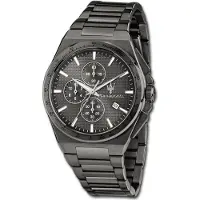 Maserati Herrenuhr Traguardo Chrono Edelstahl schwarz UMAR8873612050 D3UMAR8873653006
