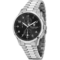 Maserati Herrenuhr Traguardo Chrono Edelstahl schwarz UMAR8873612050 D3UMAR8873624007