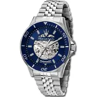 Maserati Herrenuhr Traguardo Chrono Edelstahl schwarz UMAR8873612050 D3UMAR8823140011