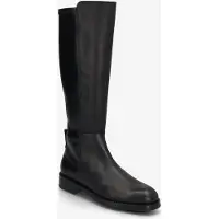 Wonders für Damen. C-7705_5732_5792 Alazada 05 Stiefel aus Leder Schwarz (36), 1 bis 3 cm, Reißverschluss, Lässig, Klassisch