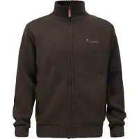 Pinewood Hurricane Full Zip Sweater d.brown melange (235) S