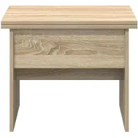vidaXL Couchtisch Sonoma-Eiche 55 x 54,5 x 45 cm Holzwerkstoff