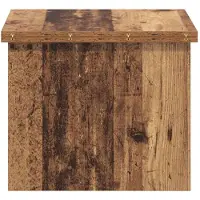 vidaXL Couchtisch Altholz 55 x 54,5 x 45 cm Holzwerkstoff