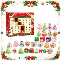 Mycherish Squishy Adventskalender 2026 24 Tage Dumpling Weihnachtskalender E