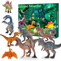 Generisch Adventskalender mit Dinosauriern, 2026, für Kinder, Jungen