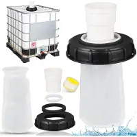 Merkloos Waschbarer Deckelfilter mit Nylonfilter für IBC-Container
