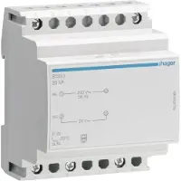 Hager ST310 Sicherheitstrafo für Schütze 230V/24V, 20VA, 4PLE