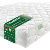 Dreamstar Ergonomische 7-Zonen Kaltschaummatratze | 120 x 200 cm | 16 cm | H3 & H4 | Ergo Flex Duo | Wendematratze