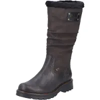 Rieker Damen Halblange Stiefel 73291-25 grün Gr. 41