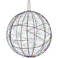 vidaXL Weihnachts-Finial-Licht 950 LEDs Mehrfarbig