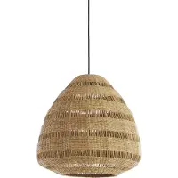 Light & Living - Hängelampe SOLUNA - Braun - 56x56x55 cm