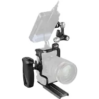 SmallRig 6382 „HawkLock“ Schnellwechsel-Aufnahmekäfig-Kit für vertikale Aufnahmen für Canon EOS R6 V