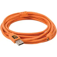 Tether Tools TetherPro USB 2.0 A zu Mini-B 8 pin 4,6m Orange