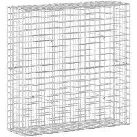 Syfax Gabione mit 3,5 mm Draht und 5x5 cm Maschen 100x30x100 cm
