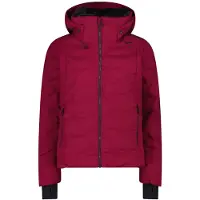 CMP wattierte Damen Skijacke mit Clima Protect und Kapuze pink 42