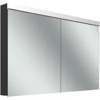 Schneider LOW plus LED Spiegelschrank, 2 Türen 60/60cm, 1195x120x747mm, Beleuchtung oben