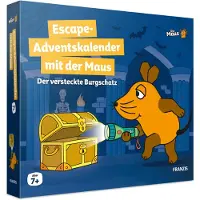 Sonstige Verlage FRANZIS 67211 - Die Maus Escape-Adventskalender mit der Maus. Für Kinder ab 7 Jahren.