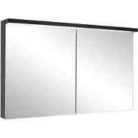 Schneider BORDO TW LED-Lichtspiegelschrank, 2 Türen, 119,5x72,6x17,8cm, 188.120.02.44