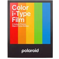 Polaroid Color I-type Film Black Frame Edition 8 Instant Photos Kamera
