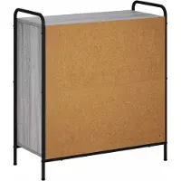 Syfax Sideboard Sonoma-Grau 97 x 33 x 81 cm Holzwerkstoff