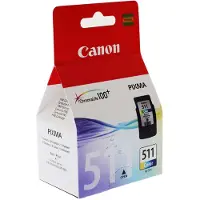 Canon CL-511, Cyan, Magenta, Gelb, Tinte auf Pigmentbasis, 1 Stück(e)