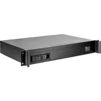 Inter-Tech 1.5U-1528-1, Rack, Server, Schwarz, ITX, 1.5U, 2.5,3.5"