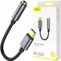 Baseus L54, Schwarz, Grau, USB C, 3.5mm, Männlich, Weiblich, Gerade
