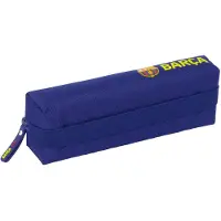 Safta FC Barcelona 1. Team 25/26, rechteckiges Federmäppchen für Kinder, ideal für Kinder im Schulalter, bequem und vielseitig, Qualität und Widerstan