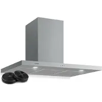 Klarstein Limelight Dunstabzugshaube 90cm Wandhaube 600m³/h Edelstahl