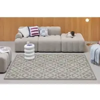 Wecon Home Teppich "Downtown" rechteckig 10 mm Höhe handgefertigt, pflegeleicht, Fasermix, Wohnzimmer, Schlafzimmer